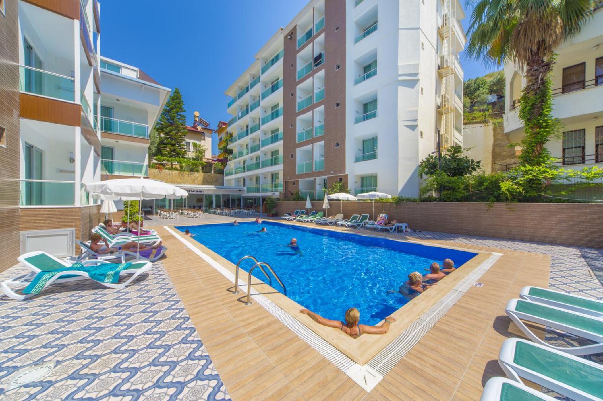 Kleopatra Atlas Hotel - Adults Only Alanya Exterior foto