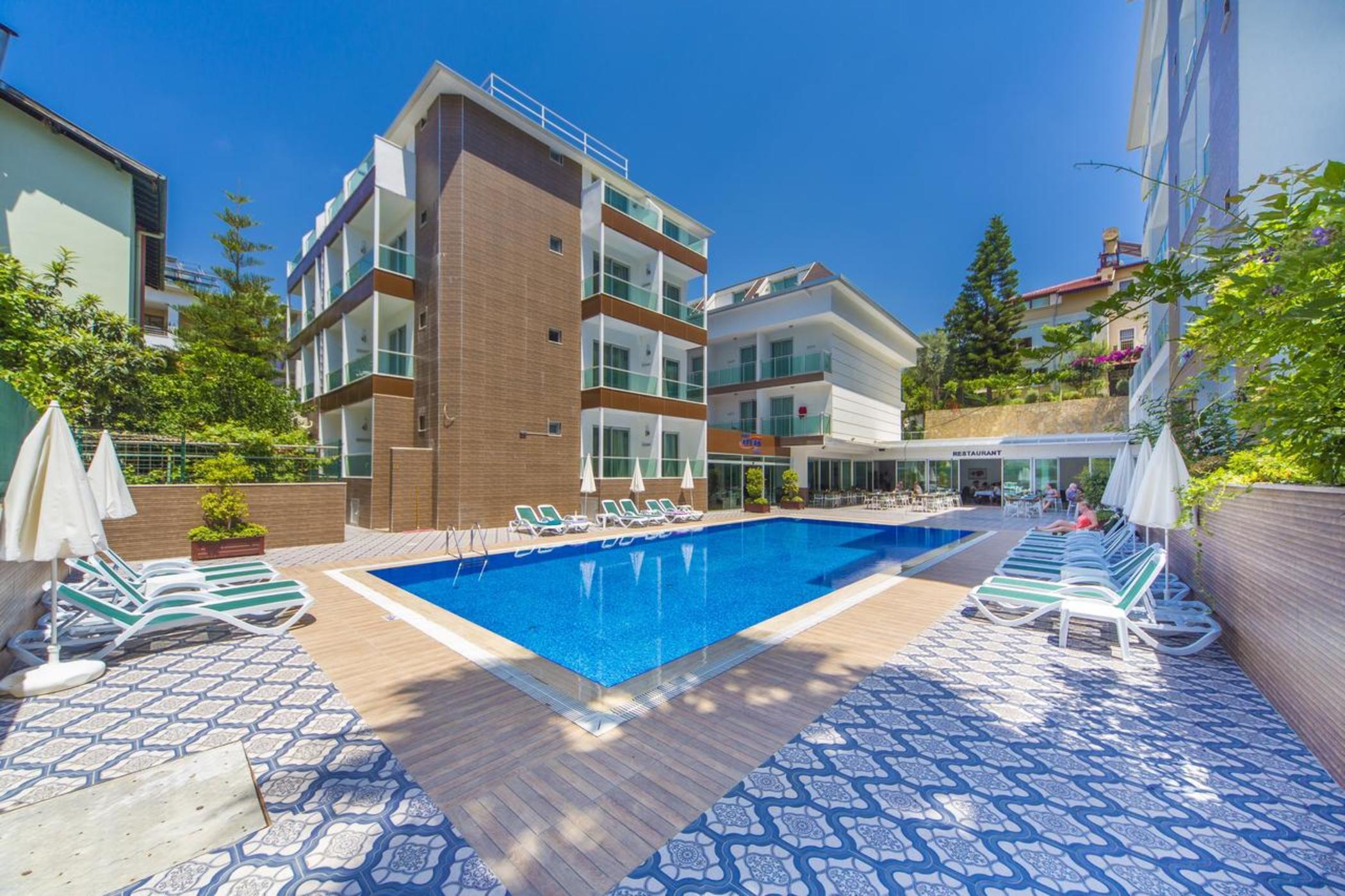 Kleopatra Atlas Hotel - Adults Only Alanya Exterior foto
